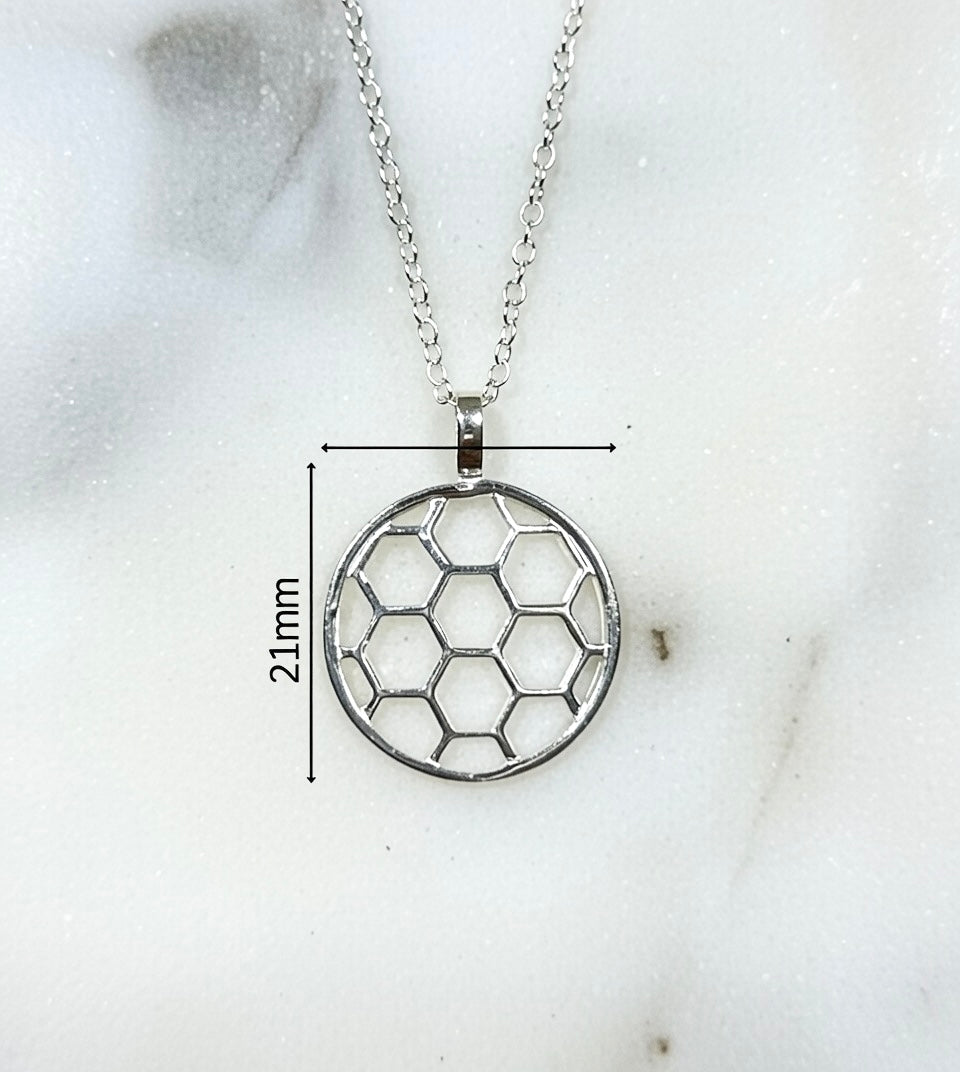 Football 925 sterling silver unisex pendant with chain