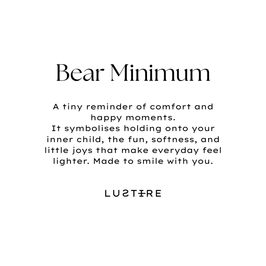 Teddy 925 sterling silver unisex pendant with chain